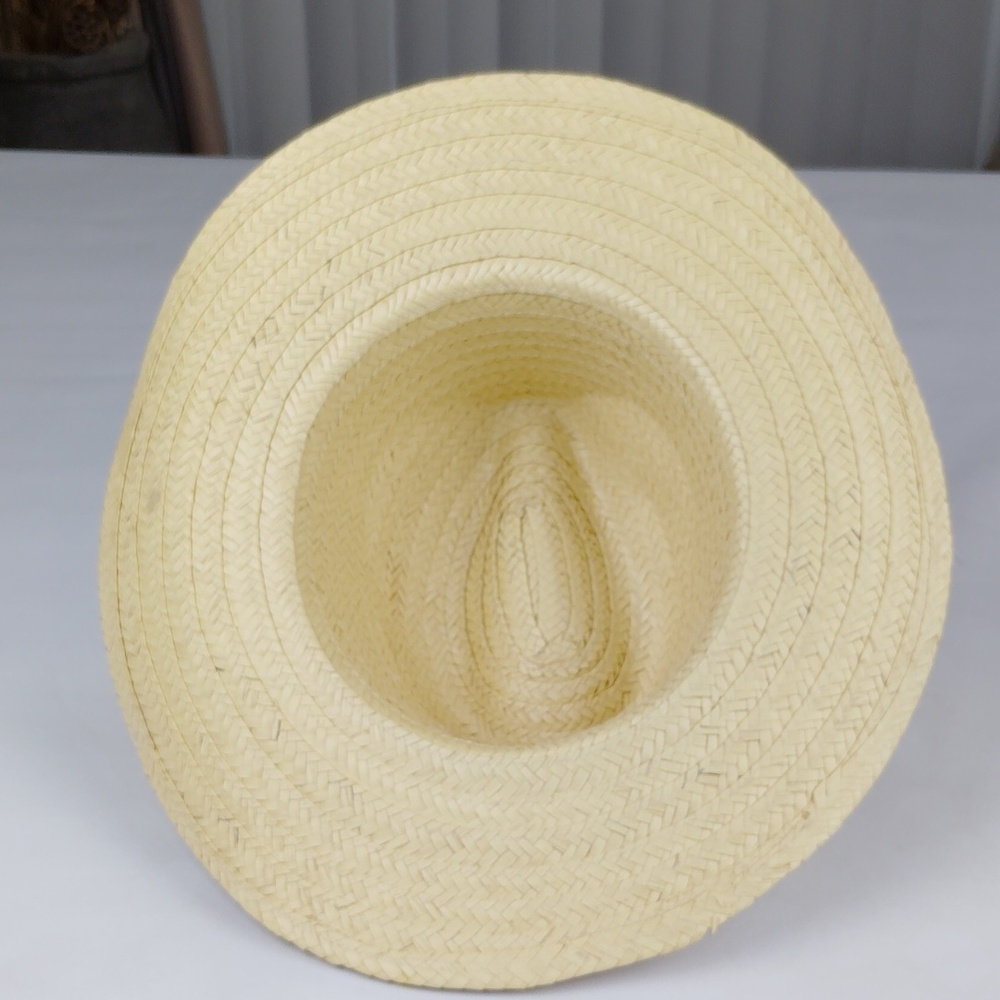 Rustic Handcrafted Straw Hat - image 6